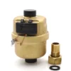 Positive displacement copper water meter