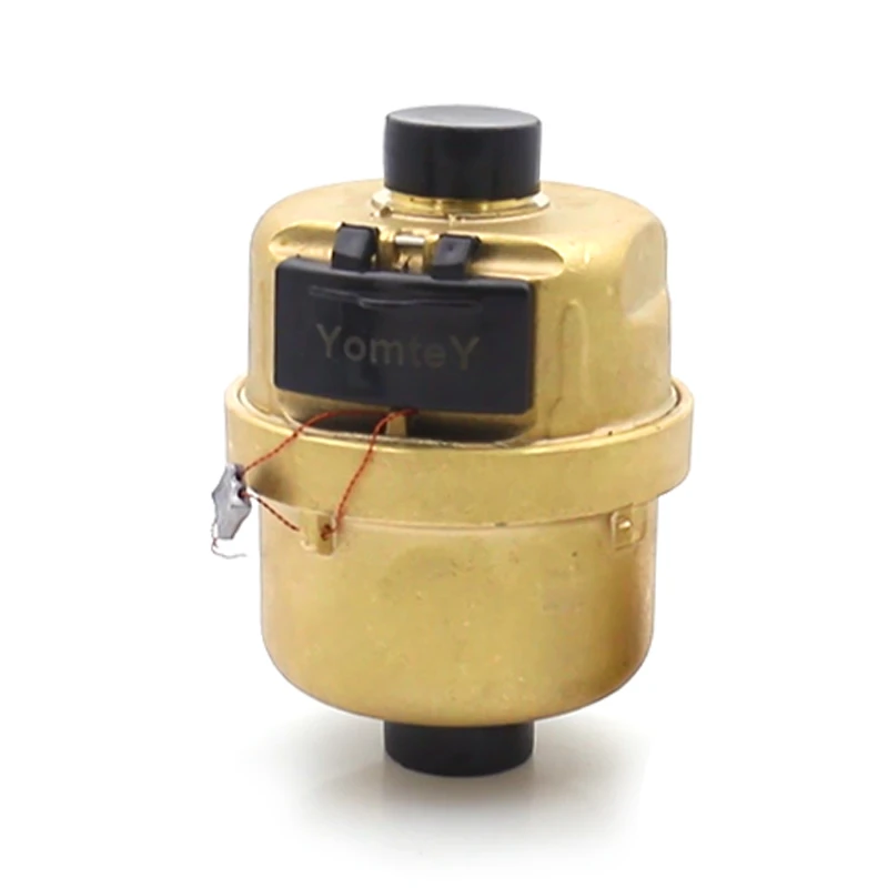 Positive displacement copper water meter