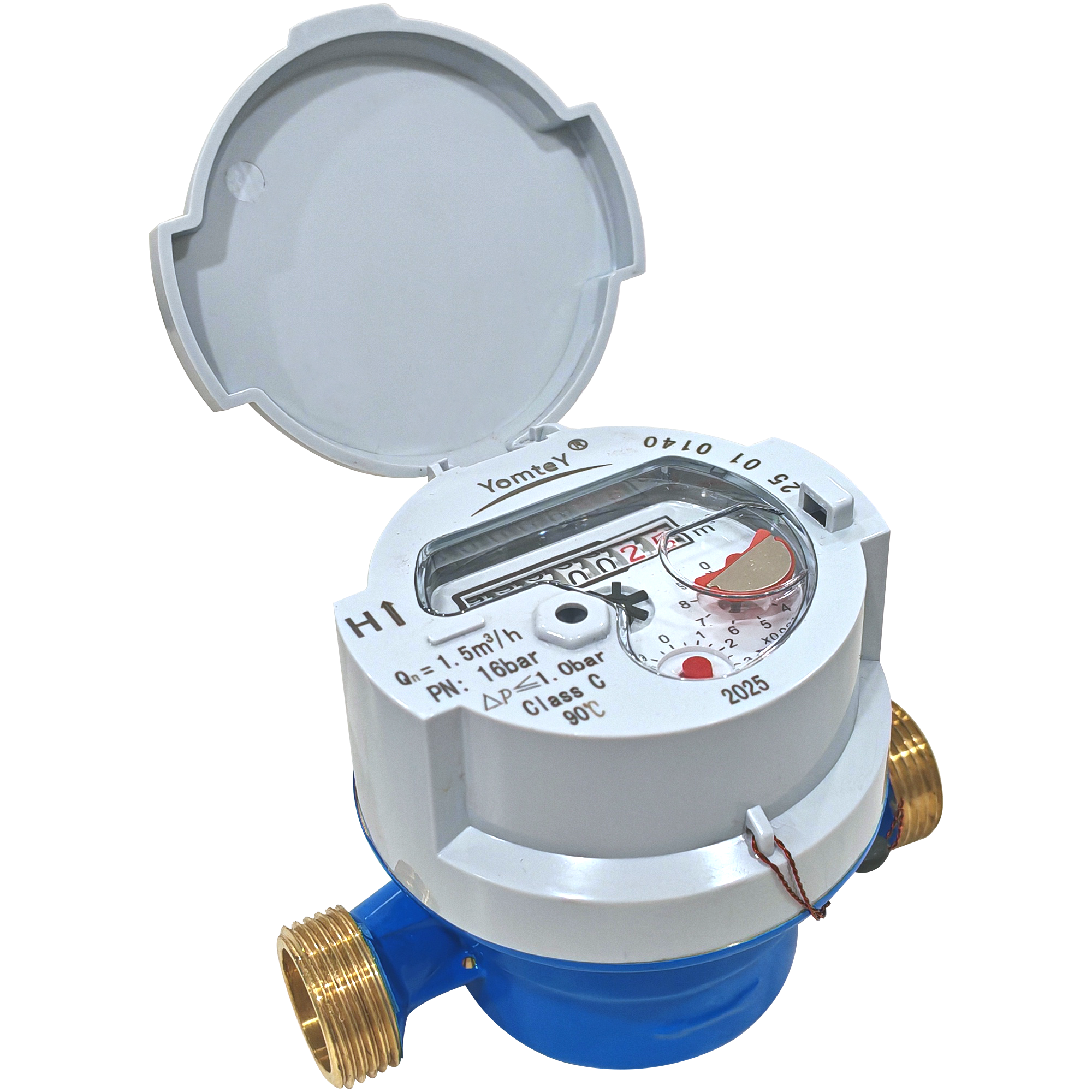 Rotary Vane Wheel Dry-dial Single-jet Flow Water Meter