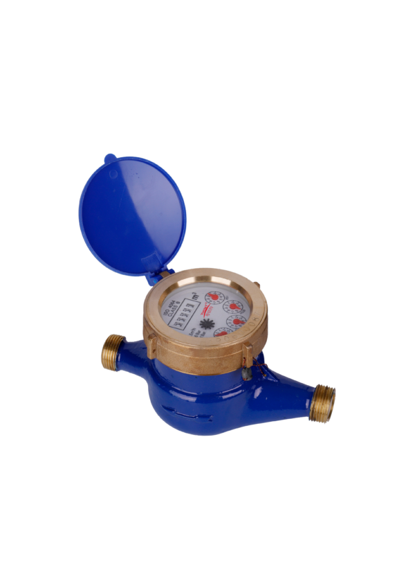 LXSG-15G BRASS MULTI-JET ROTARY VANE WHEEL DRY-DIAL TYPE COLD WATER METER