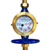 LXSG-15G BRASS MULTI-JET ROTARY VANE WHEEL DRY-DIAL TYPE COLD WATER METER