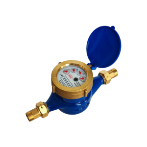 LXSG-15G BRASS MULTI-JET ROTARY VANE WHEEL DRY-DIAL TYPE COLD WATER METER