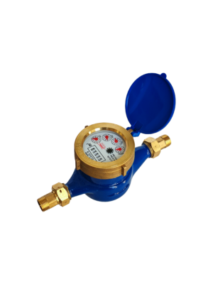LXSG-15G BRASS MULTI-JET ROTARY VANE WHEEL DRY-DIAL TYPE COLD WATER METER