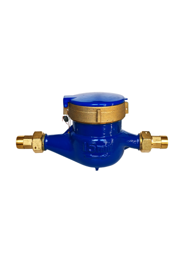 LXSG-15G BRASS MULTI-JET ROTARY VANE WHEEL DRY-DIAL TYPE COLD WATER METER