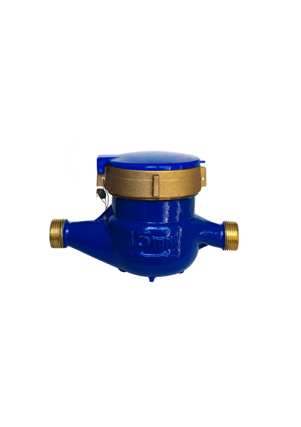 LXSG-15G BRASS MULTI-JET ROTARY VANE WHEEL DRY-DIAL TYPE COLD WATER METER