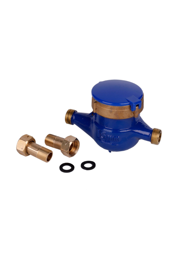 LXSG-15G BRASS MULTI-JET ROTARY VANE WHEEL DRY-DIAL TYPE COLD WATER METER