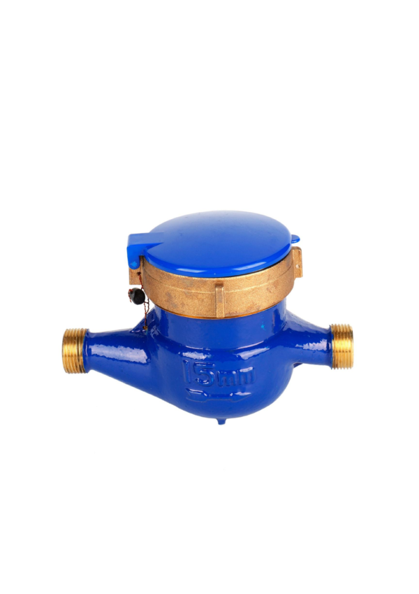 LXSG-15G BRASS MULTI-JET ROTARY VANE WHEEL DRY-DIAL TYPE COLD WATER METER