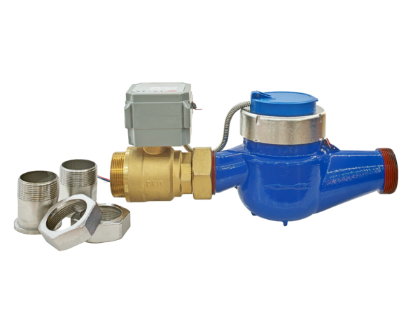 Remote Transmission Valve-Controlled Water Meter