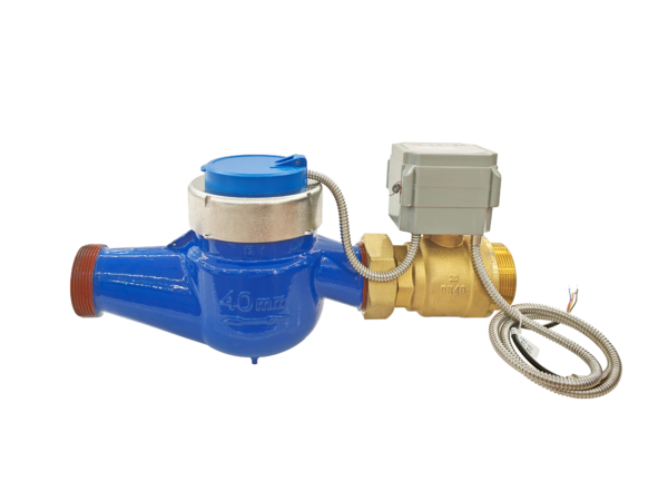 Remote Transmission Valve-Controlled Water Meter