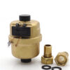 Brass Body Rotary Piston Volumetric Type Cold Water Meter LXH- 15A