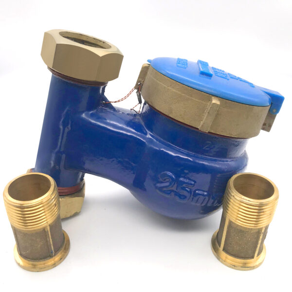 Multi-jet Rotary Vane Wheel Vertical Type Cold Water Meter LXSL-15E
