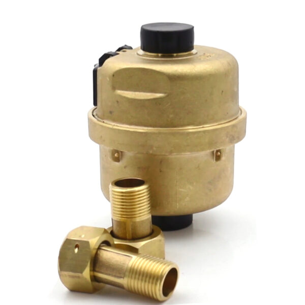 Brass Body Rotary Piston Volumetric Type Cold Water Meter LXH- 15A
