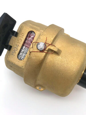 Brass Body Rotary Piston Volumetric Type Cold Water Meter LXH- 15A