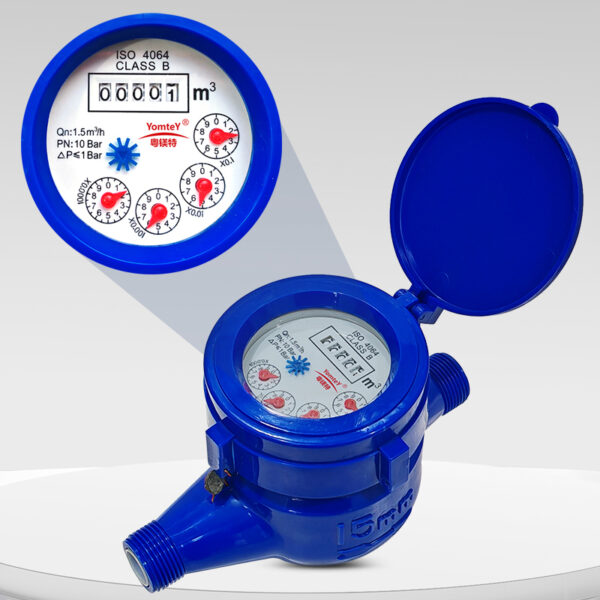 Multi-jet Dry-dial Type Cold Water Meter LXSG- 15EP ABS